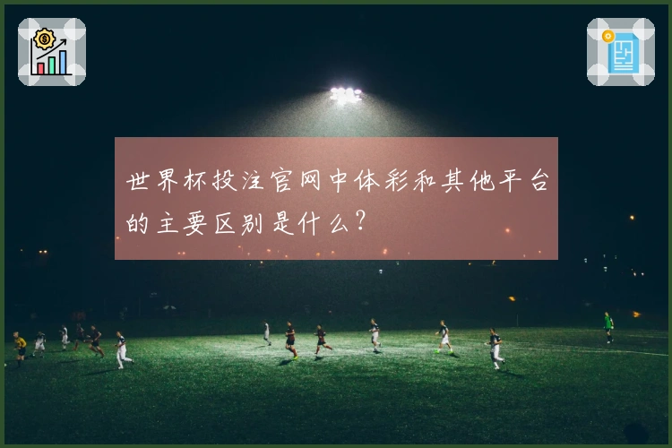 世界杯投注官网中体彩和其他平台的主要区别是什么？